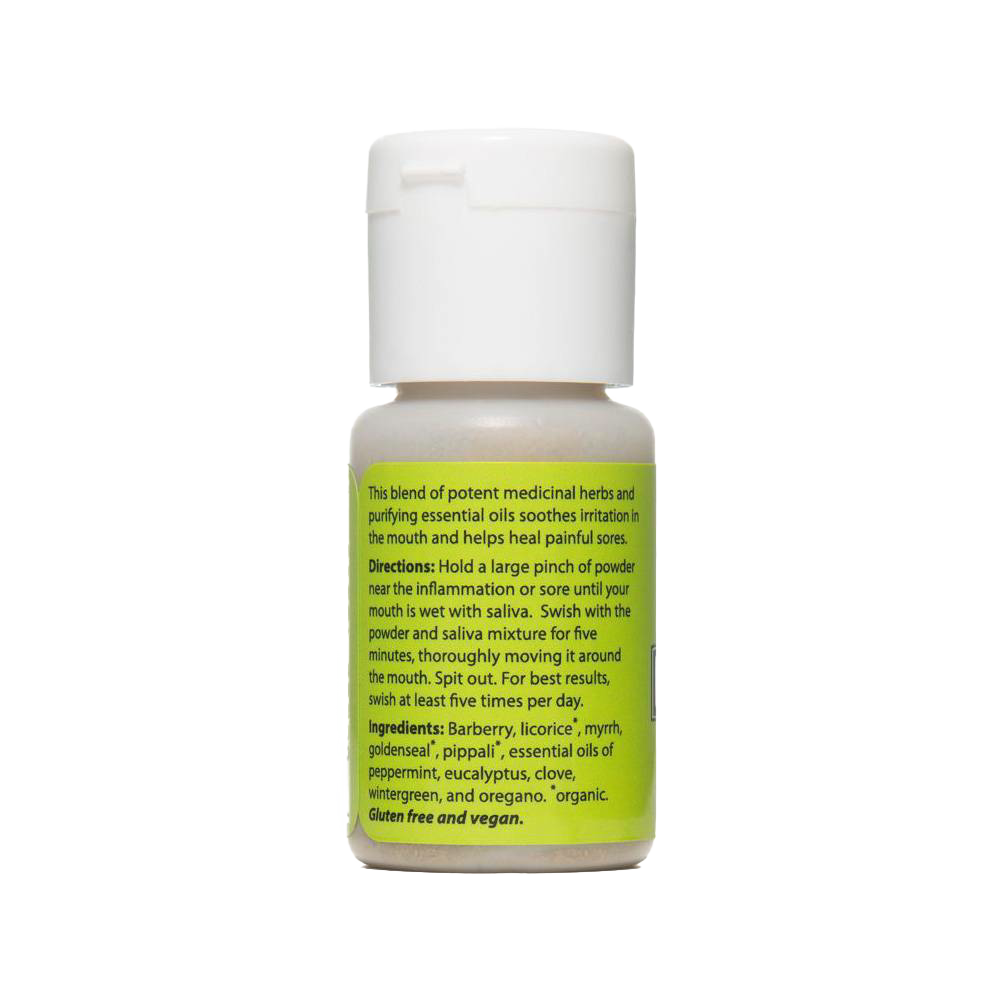 Uncle Harry's Tooth Powder for Inflamed Gums and Mouth Sores