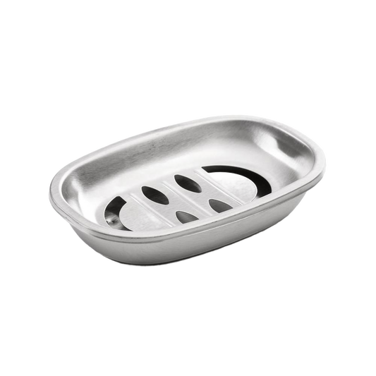 2-Piece Stainless Steel Soap Dishes - Pack of 2