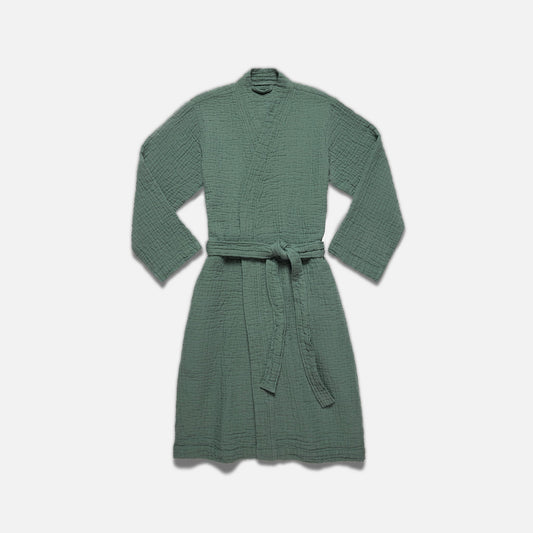 Breezeweave Crinkle Cotton Robe - Last Call