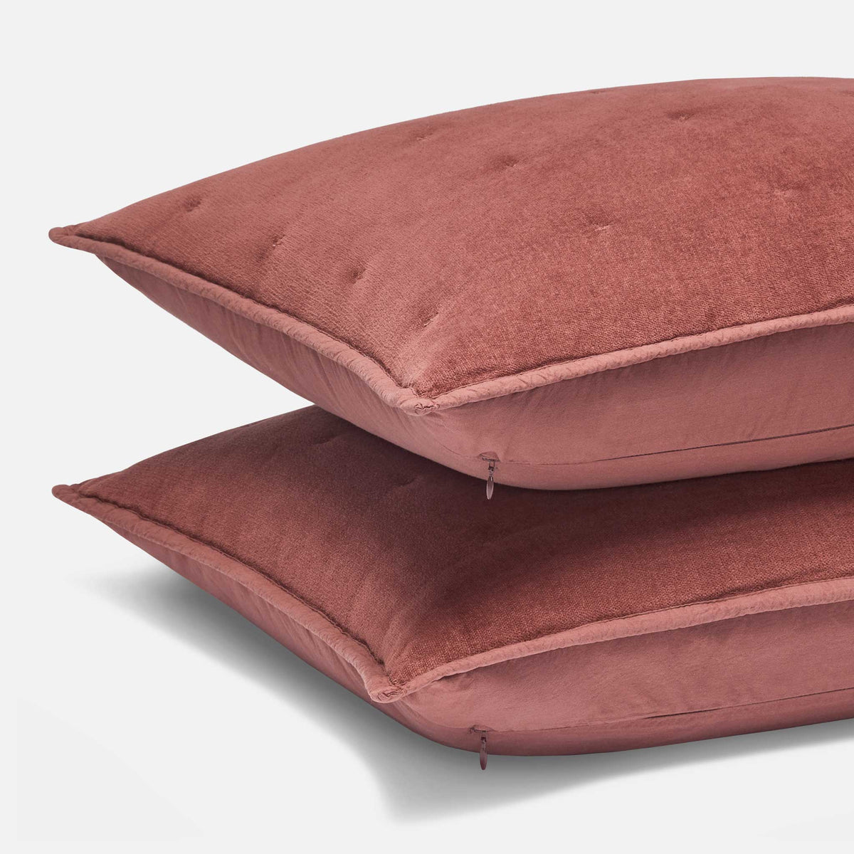 Washed Velvet Sham Set
