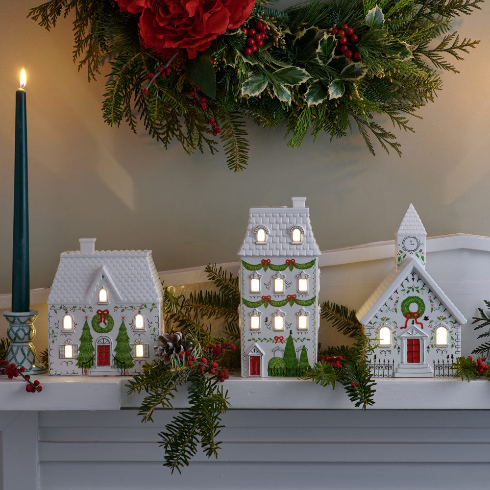 Holiday LED Light Village