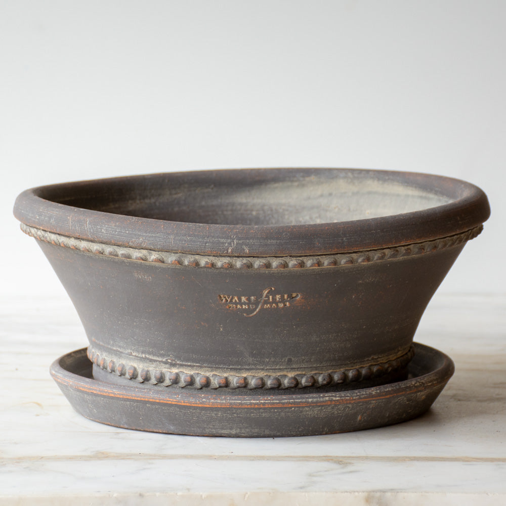 Wrenthorpe Pancheon with saucer
