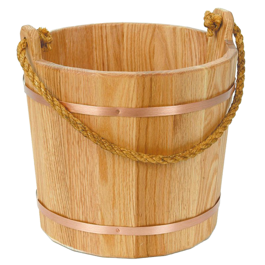 Old-Fashioned Wooden Buckets