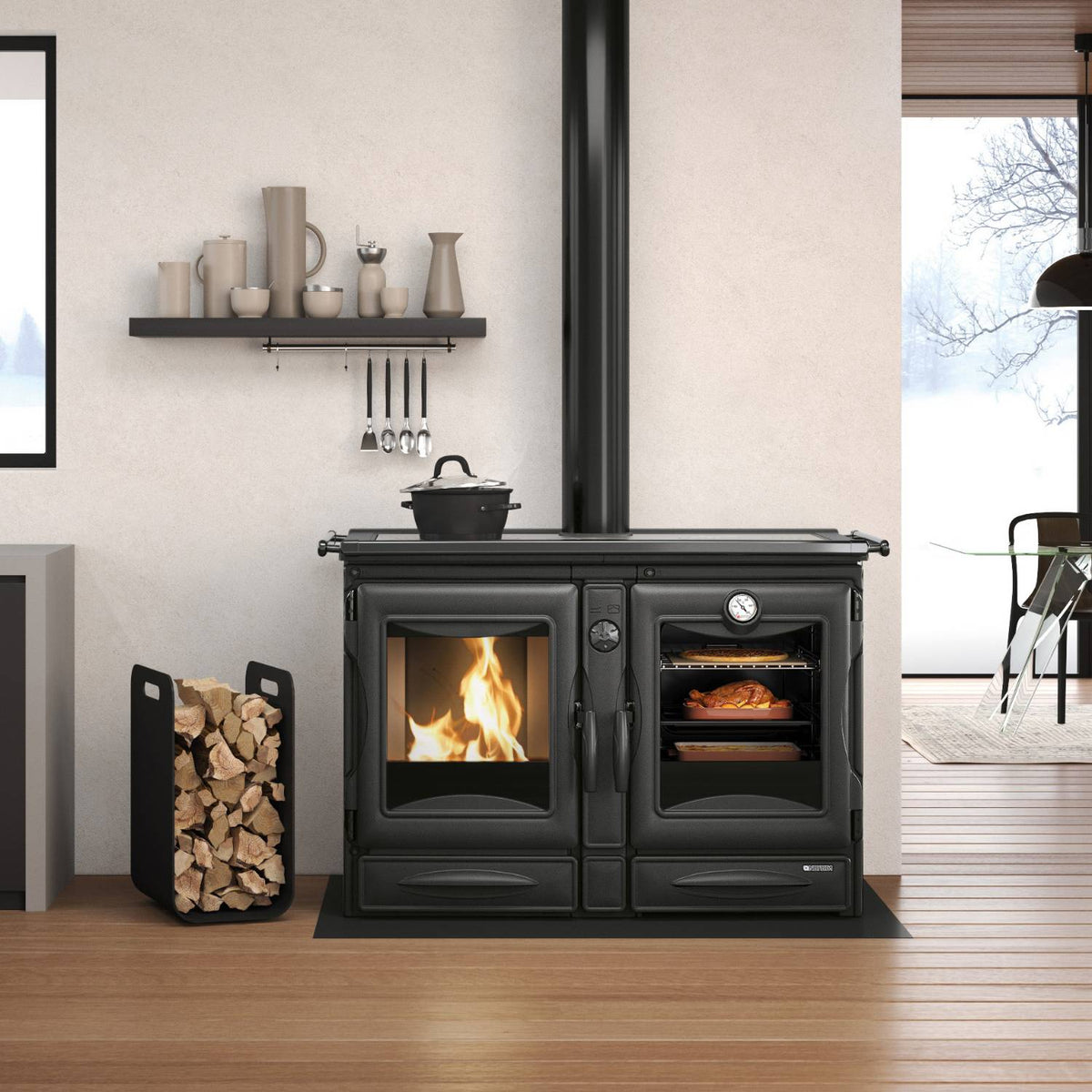 La Nordica Alaska Wood Cook Stove
