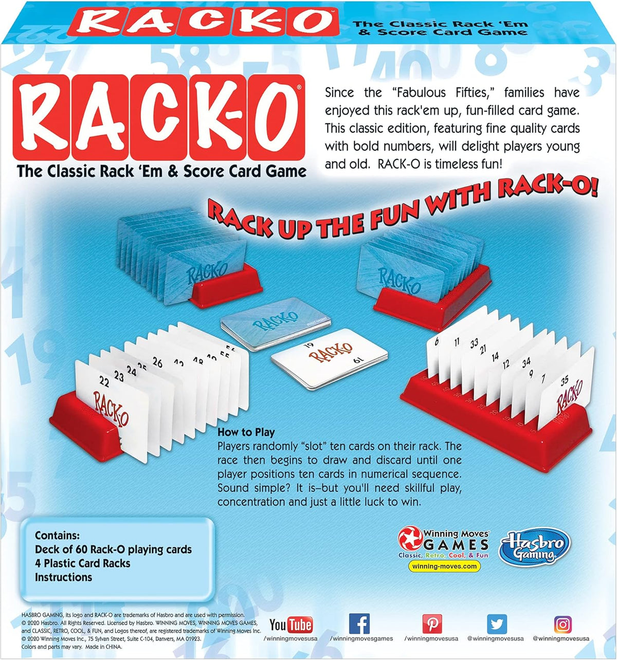 Rack-O Game