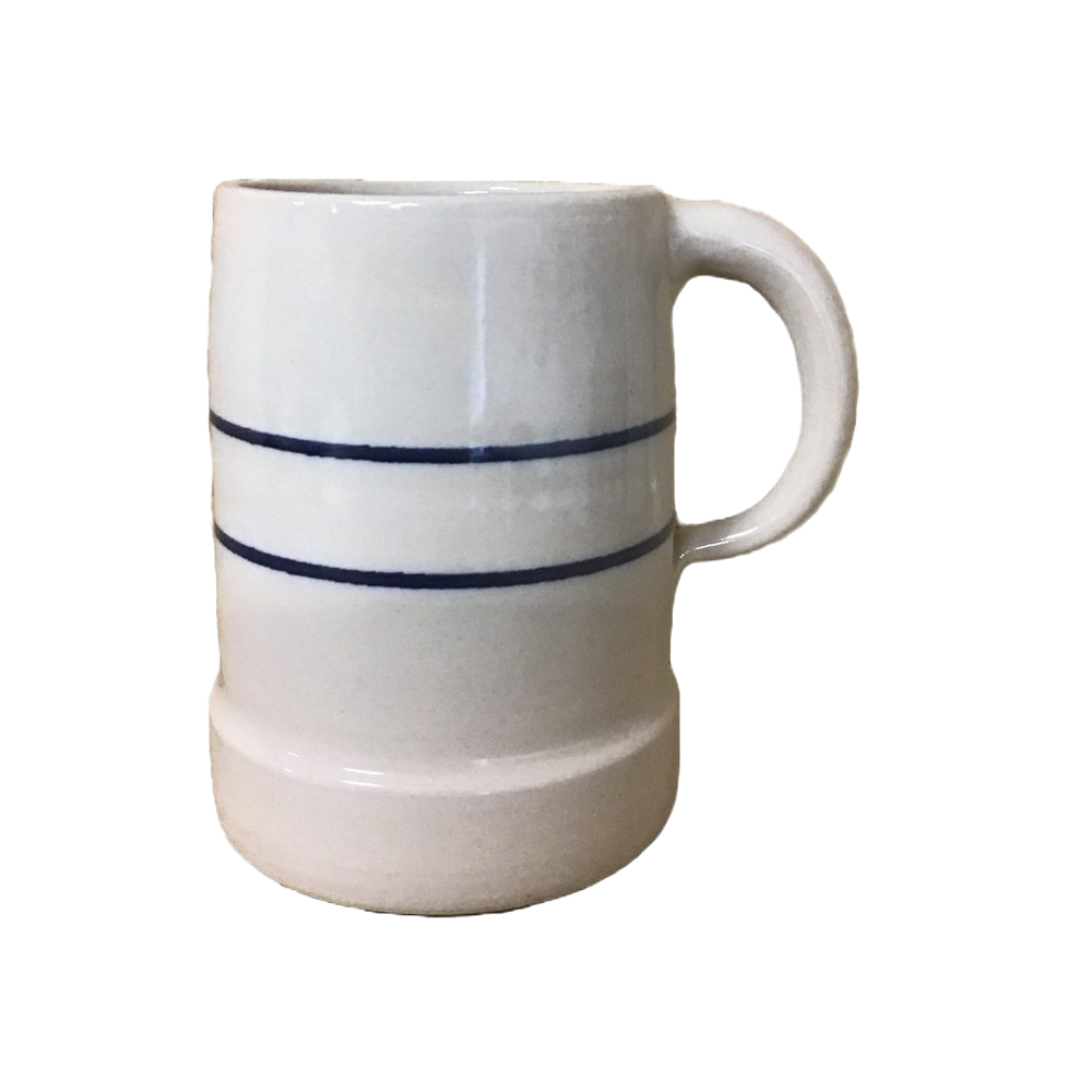 Heritage Blue Stripe Stoneware Large Stein