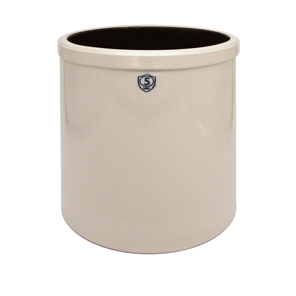5 Gallon Numbered Stoneware Crock