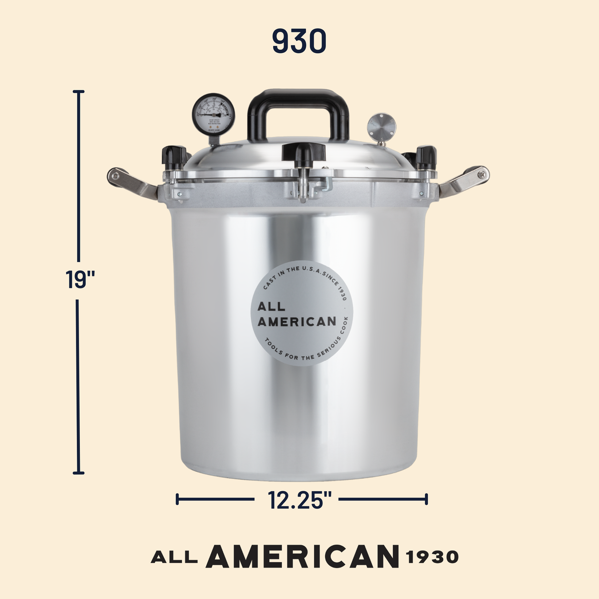 All American 30 qt Pressure Canner / Cooker  (USA)