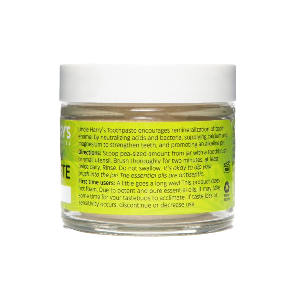 Uncle Harry's All-Natural Alkalizing Toothpaste