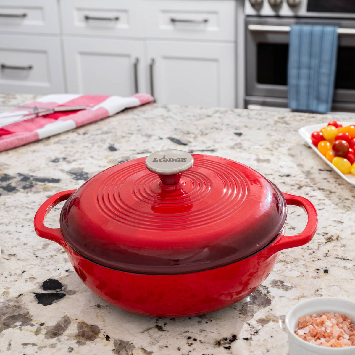 Lodge Enameled Cast Iron 3qt. Dutch Oven