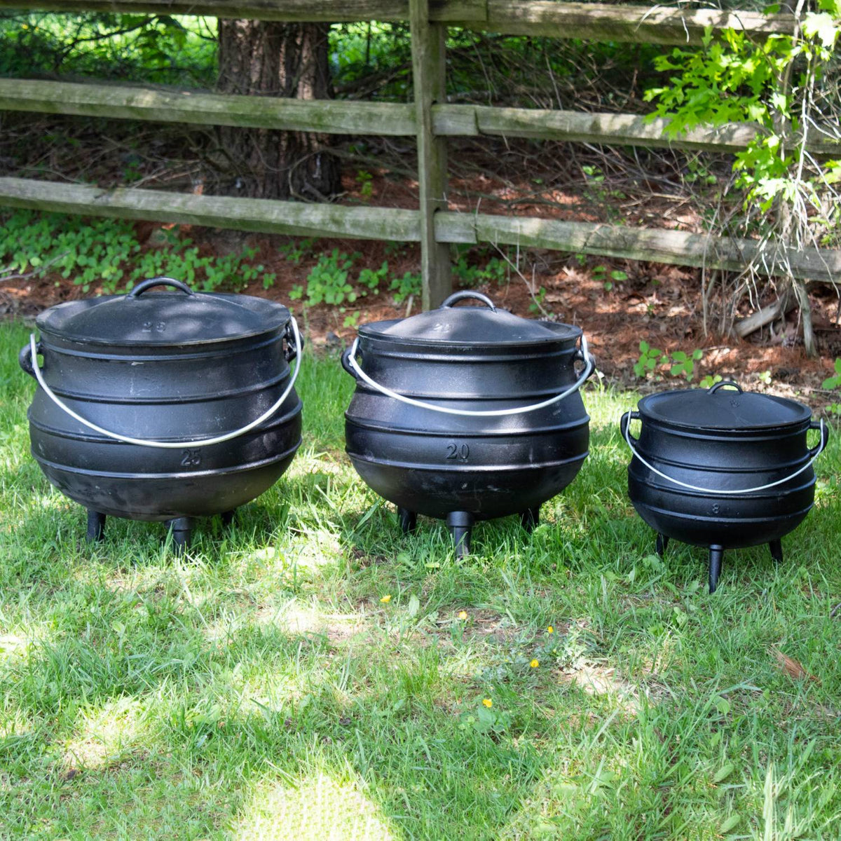 Lehman's Cast Iron Campfire Kettles