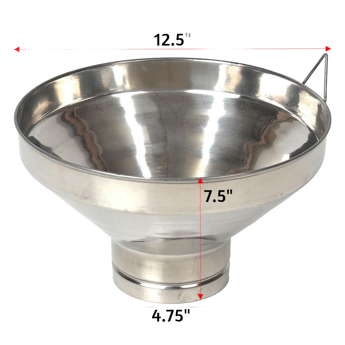 Large Stainless Steel Milk Strainer