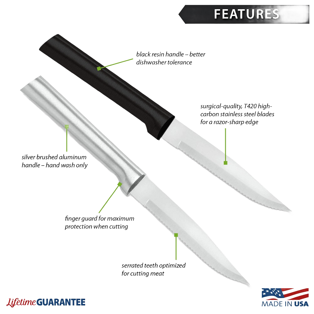Rada Serrated Steak Knife