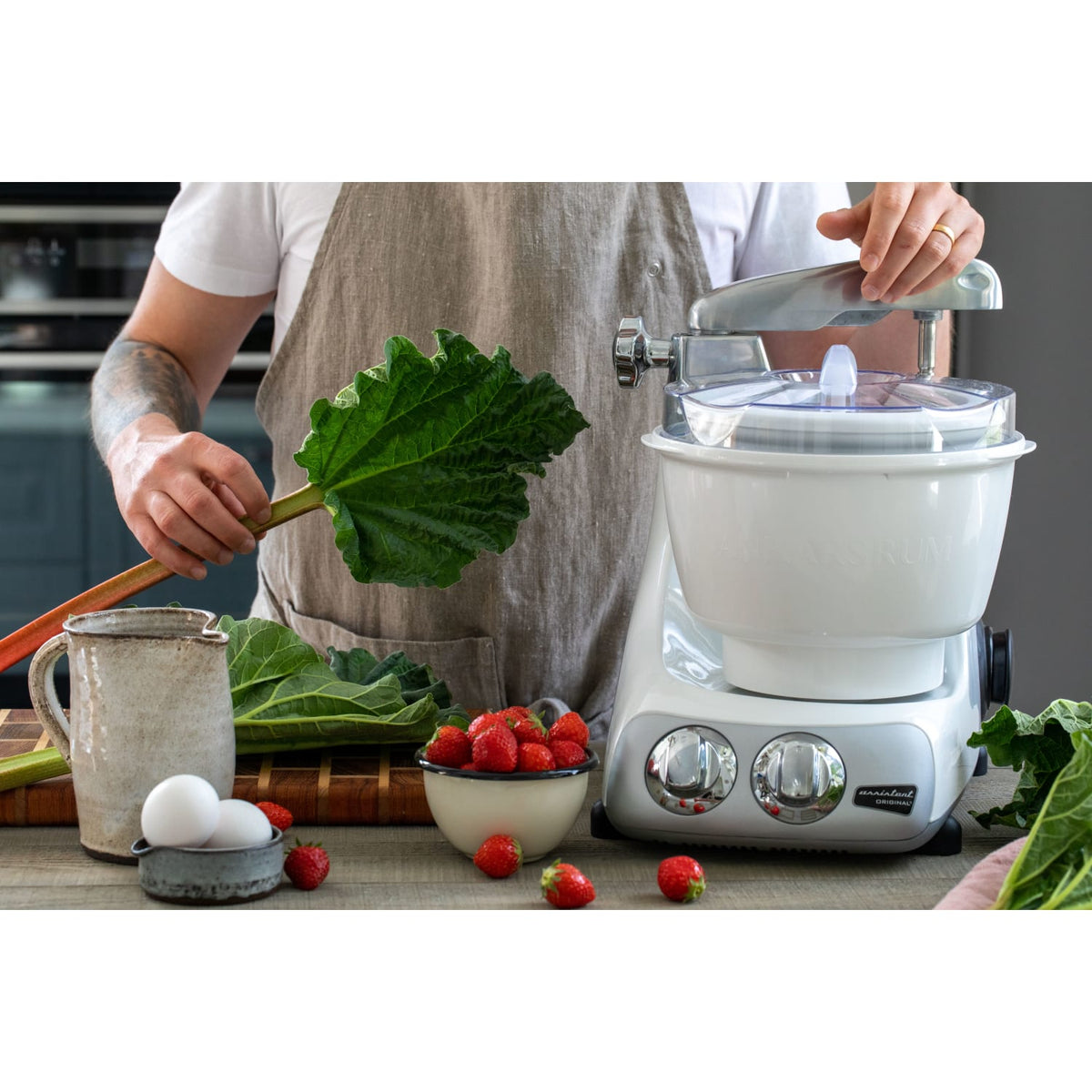 Ankarsrum Ice Cream Mixer Attachment for Stand Mixer