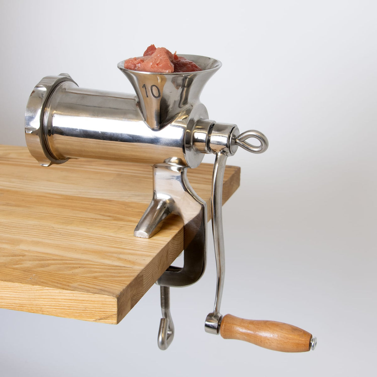 Lehman's Kitchen Clamp-Down Meat Grinder #10