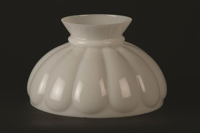 10" Opal Melon Oil Lamp Shade