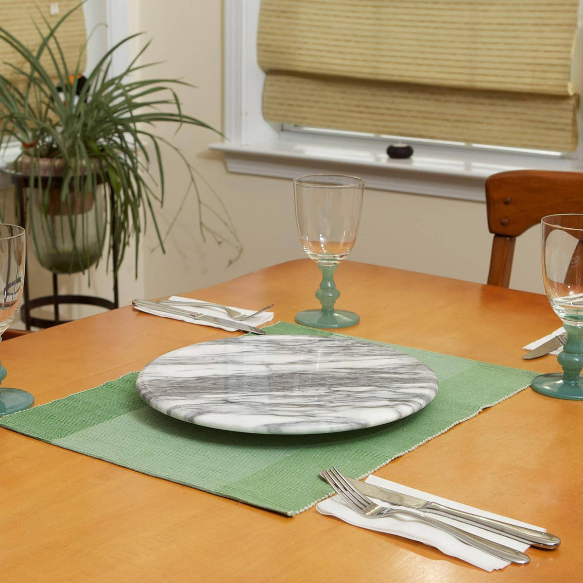 Marble Lazy Susan - 12"