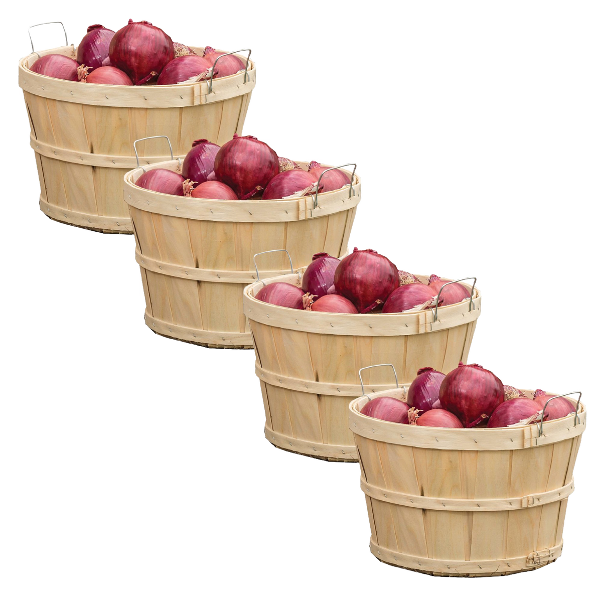 Old-Time Poplar Half Bushel Baskets