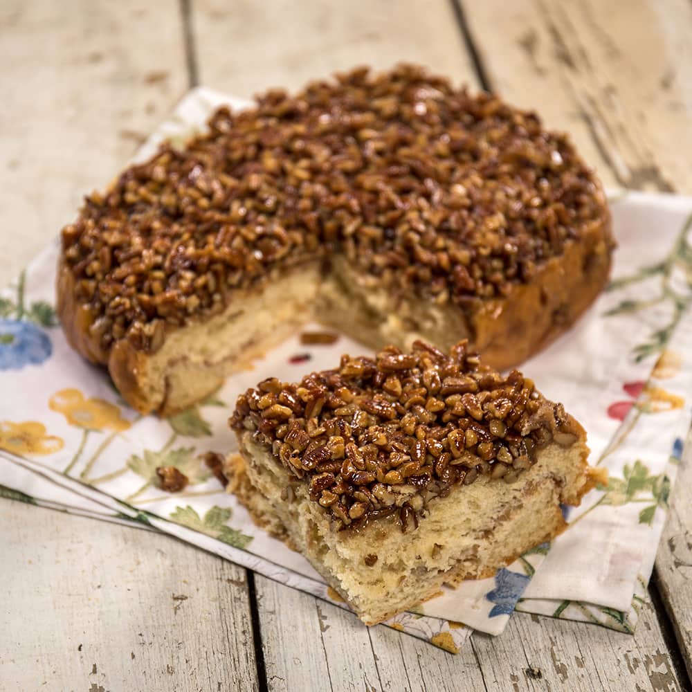 Freshly Baked Pecan Rolls