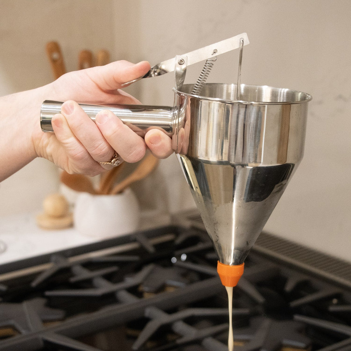 Lehman's Kitchen Batter Dispenser with Stand