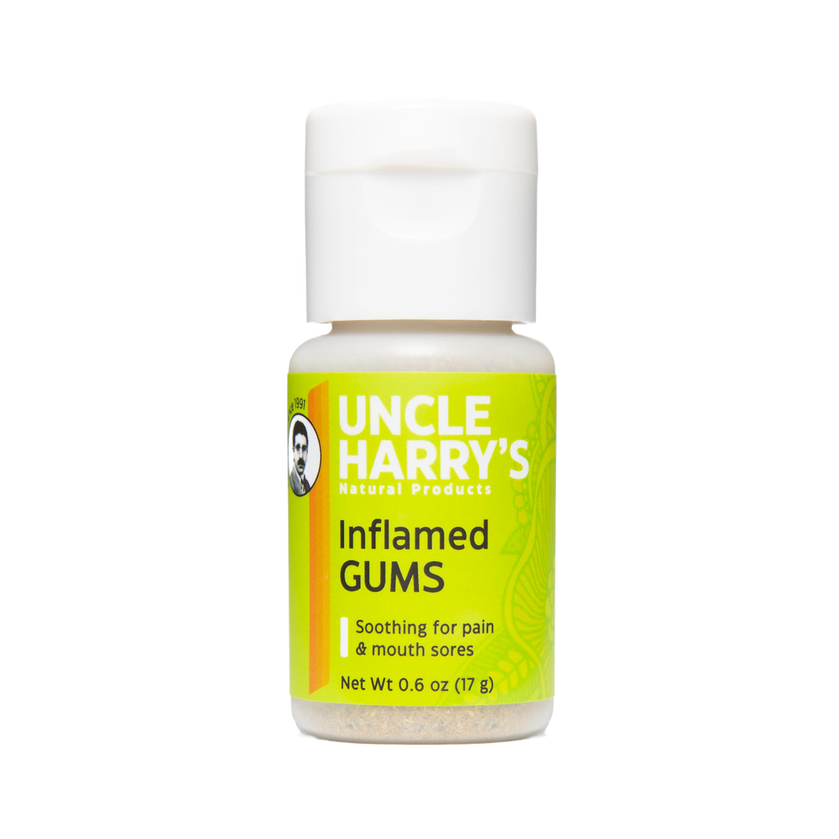 Uncle Harry's Tooth Powder for Inflamed Gums and Mouth Sores
