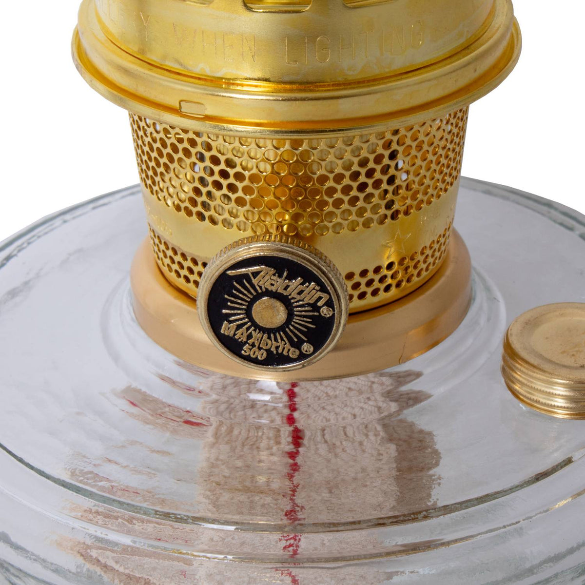 Aladdin Clear Regency Wall Oil Lamp