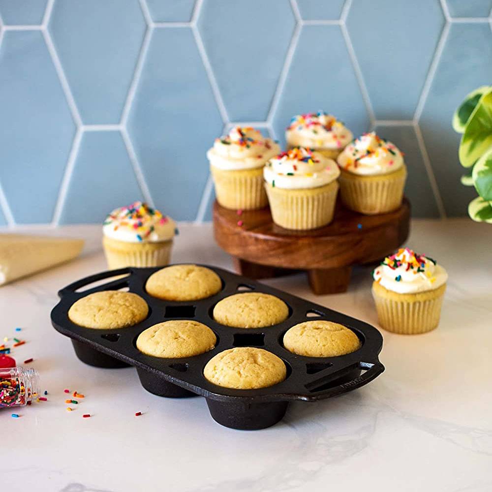 Lodge Cast Iron Muffin Pan - 6 Cups