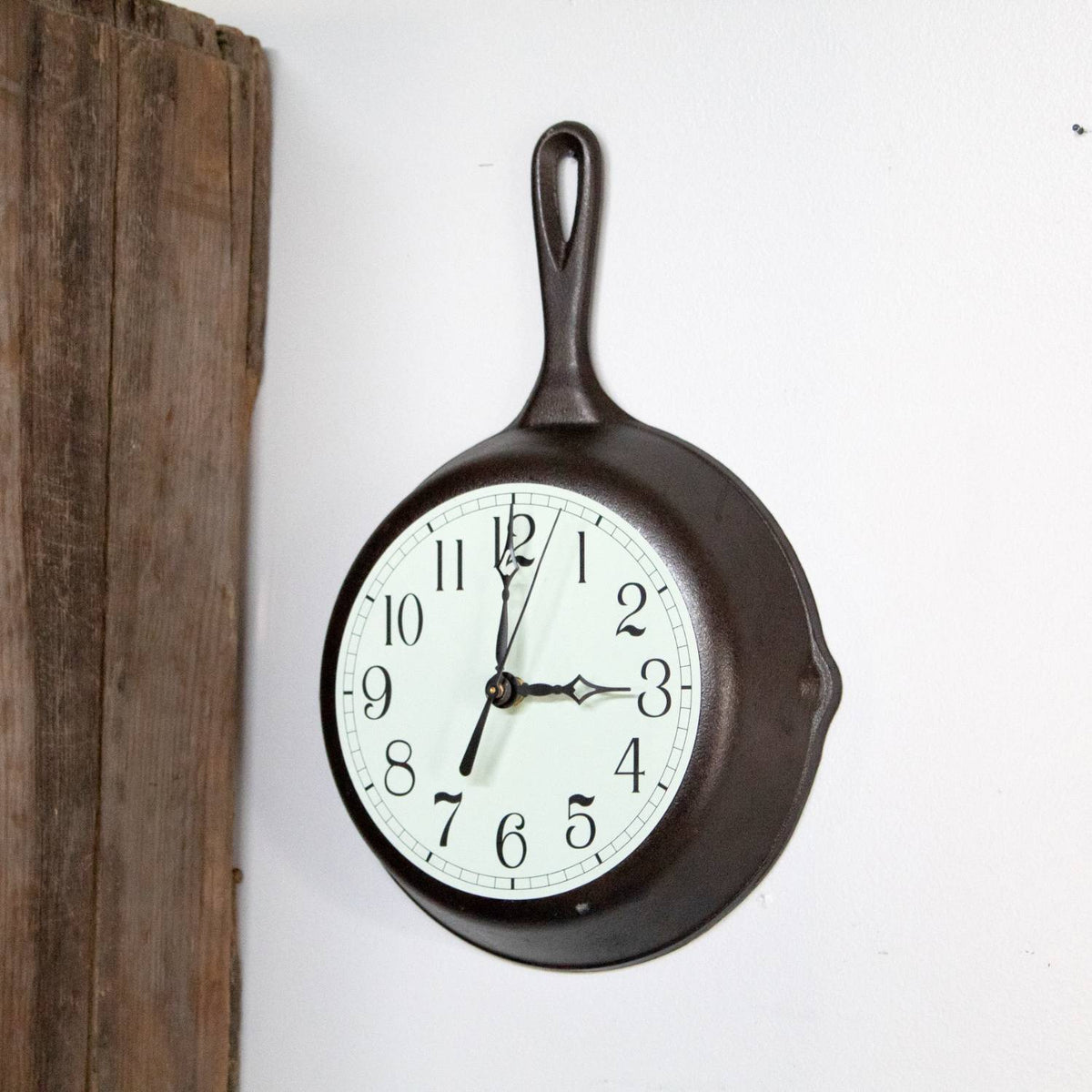 Cast Iron Skillet Clock