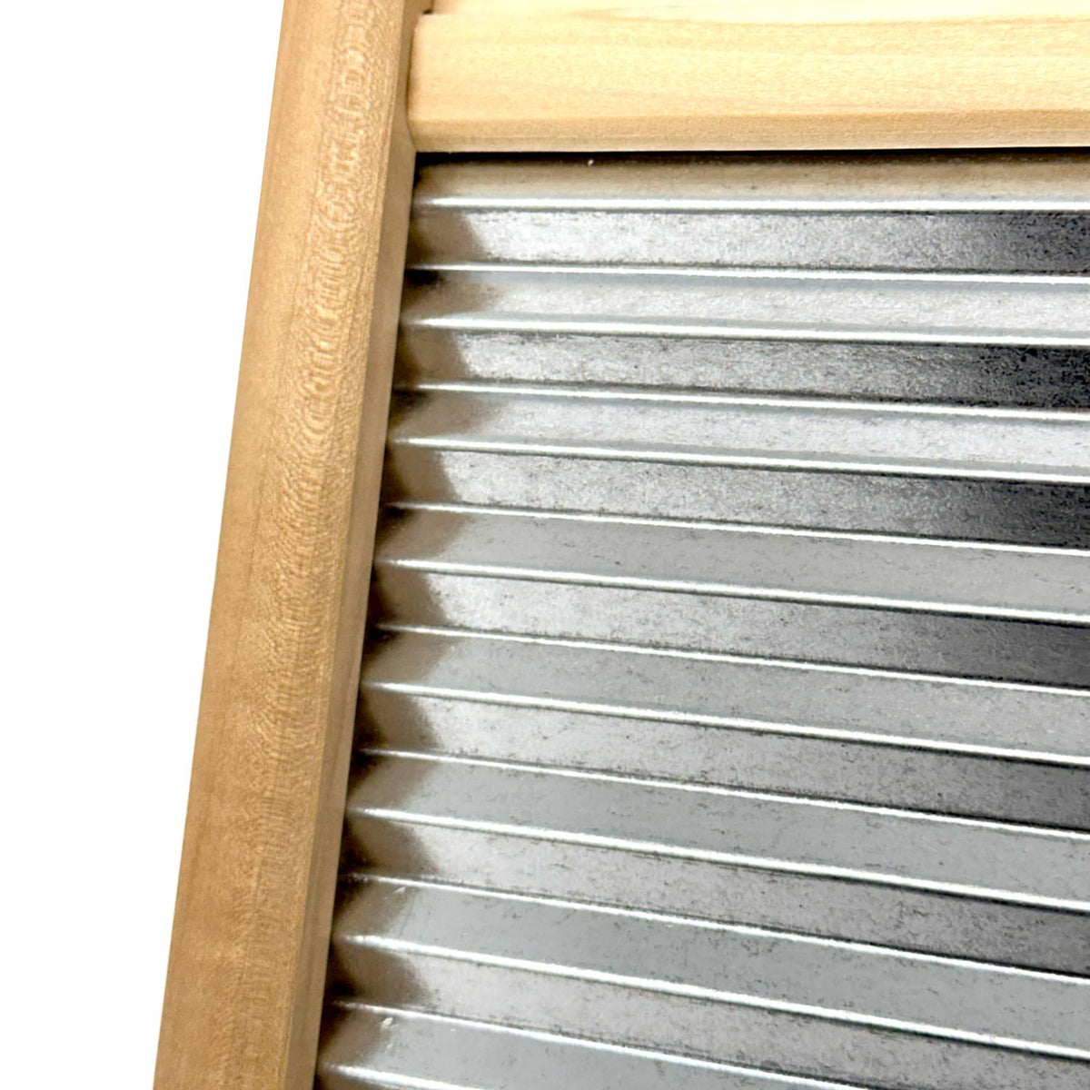 Lehman's Mini Galvanized Wavy Washboard