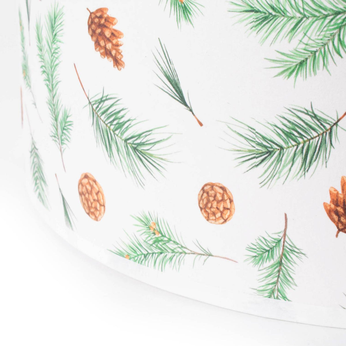 Aladdin Pine Bough Lamp Shade - Parchment - 12"