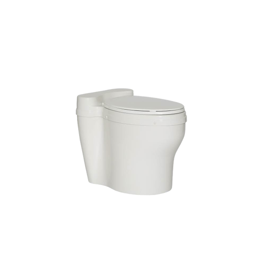 Waterless Elongated Dry Toilet Fixture