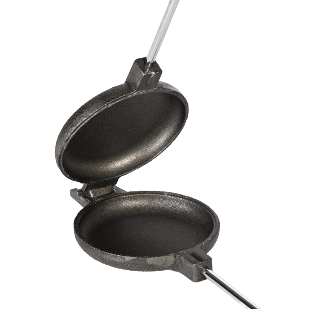 Cast Iron Round Pie Iron