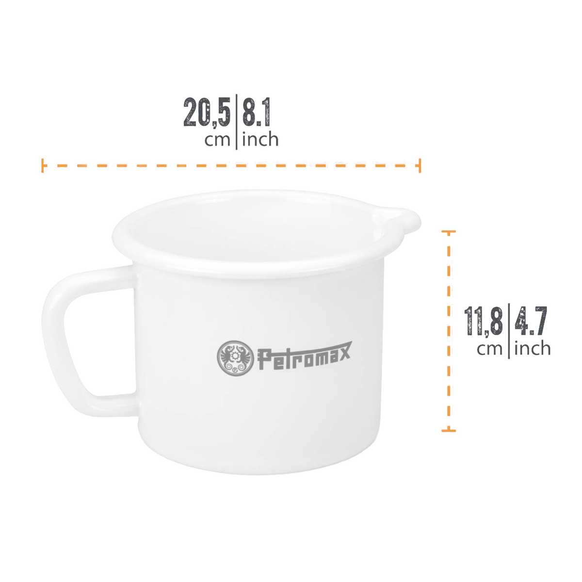 Petromax Enamel Milk Pot