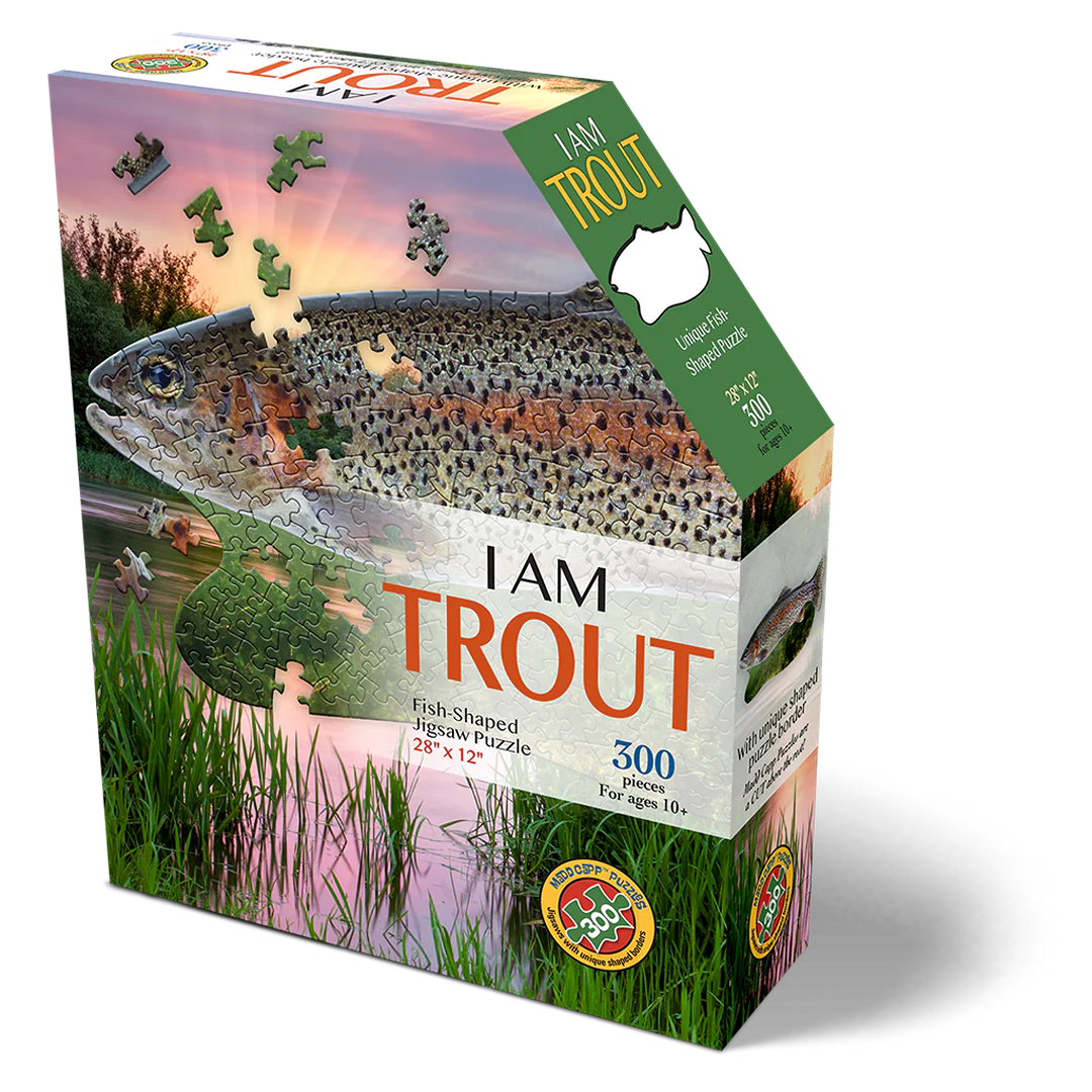Shaped Jigsaw Puzzle - Trout- 300pcs
