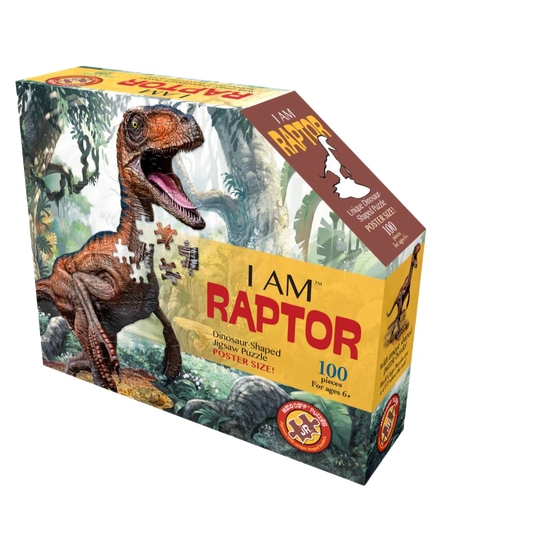 Shaped Jigsaw Puzzle - Raptor - 100pcs