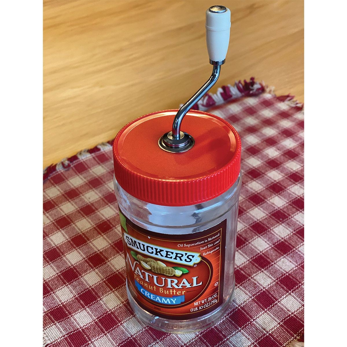 Old Fashioned Peanut Butter Stirrer