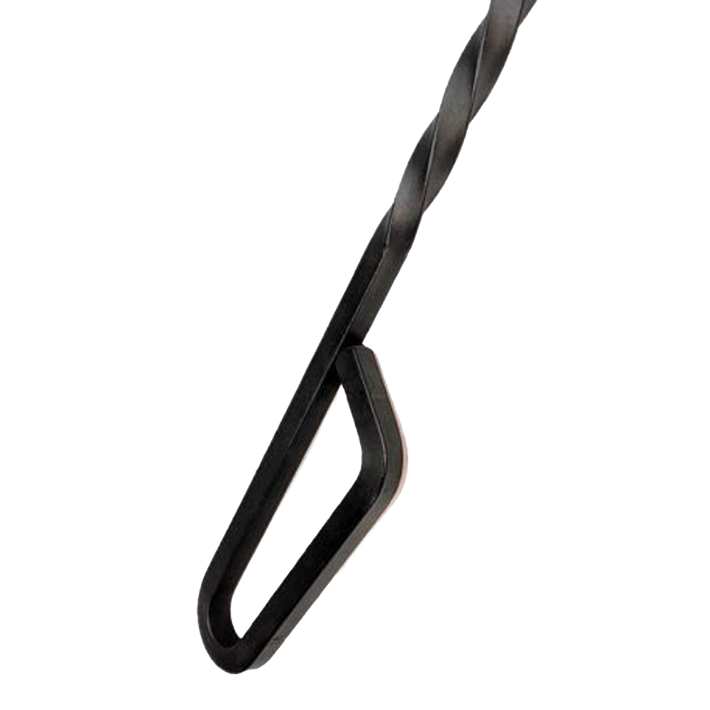 Steel Fire Poker with Loop Handle