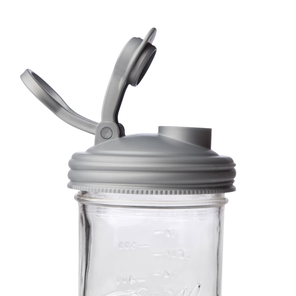 reCAP Mason Jar Pour Lid with Carry Loop - Wide Mouth