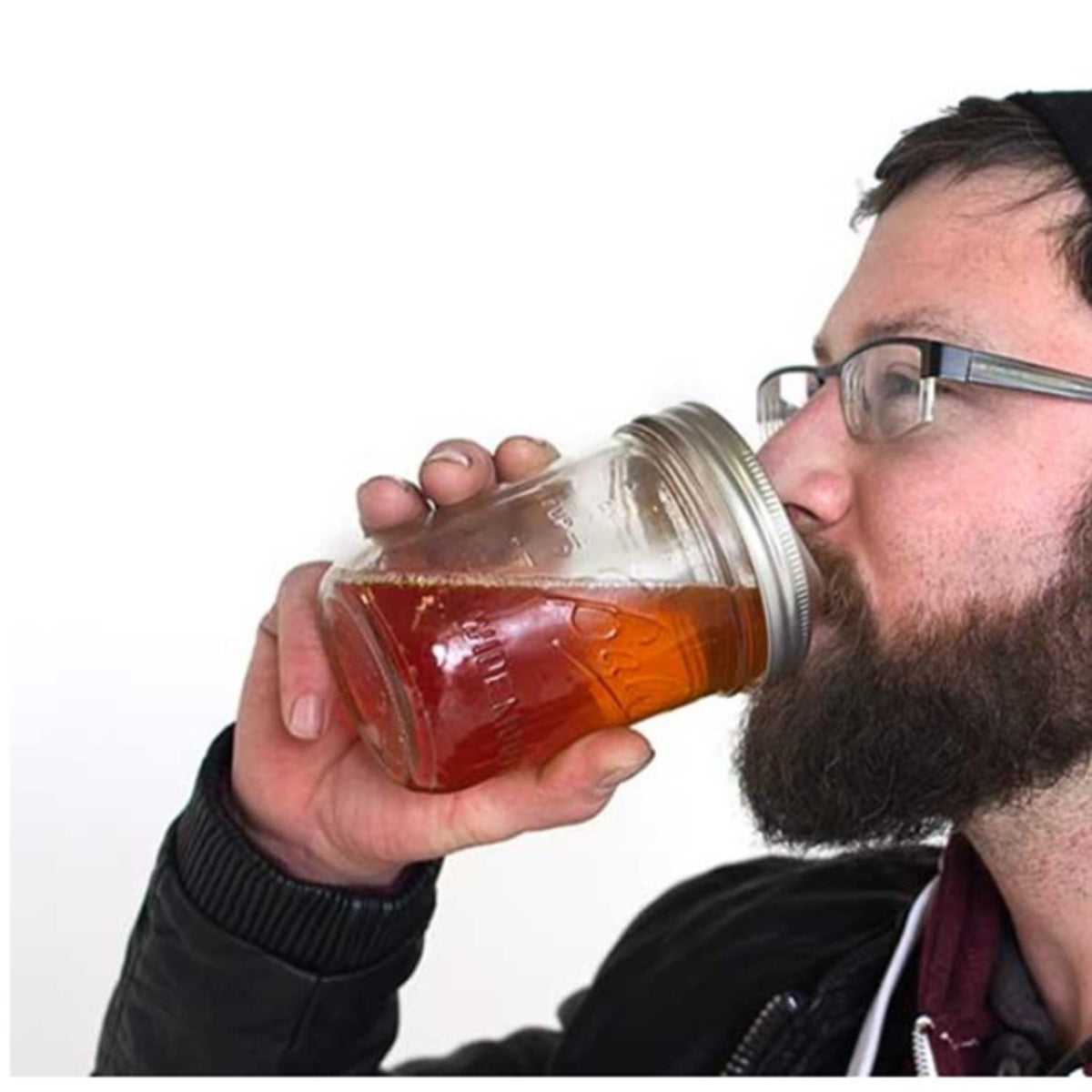 Cuppow Mason Jar Drinking Lid - Wide Mouth