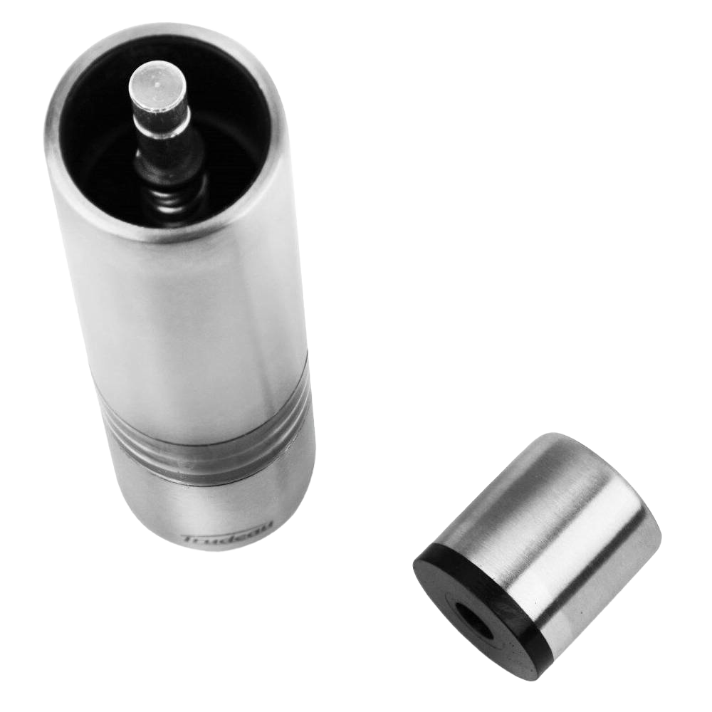 One-Hand Salt Mill - Stainless Steel