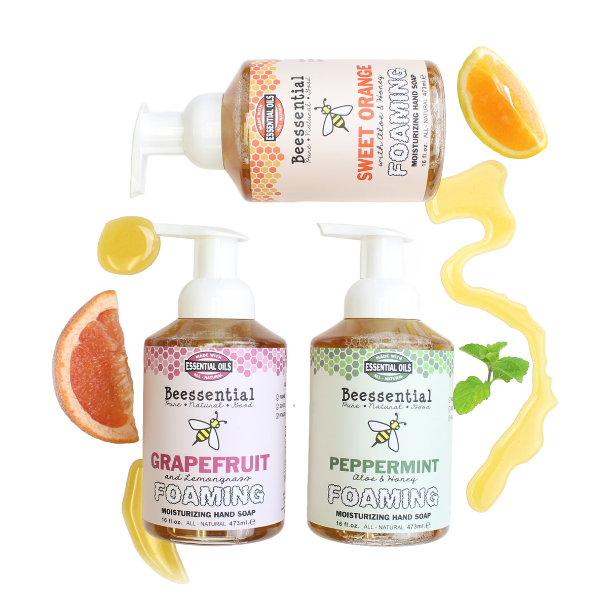 Beessential Natural Foaming Hand Soap