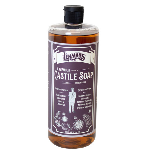 Lehman's Castile Concentrated Liquid Soap - 32 fl oz