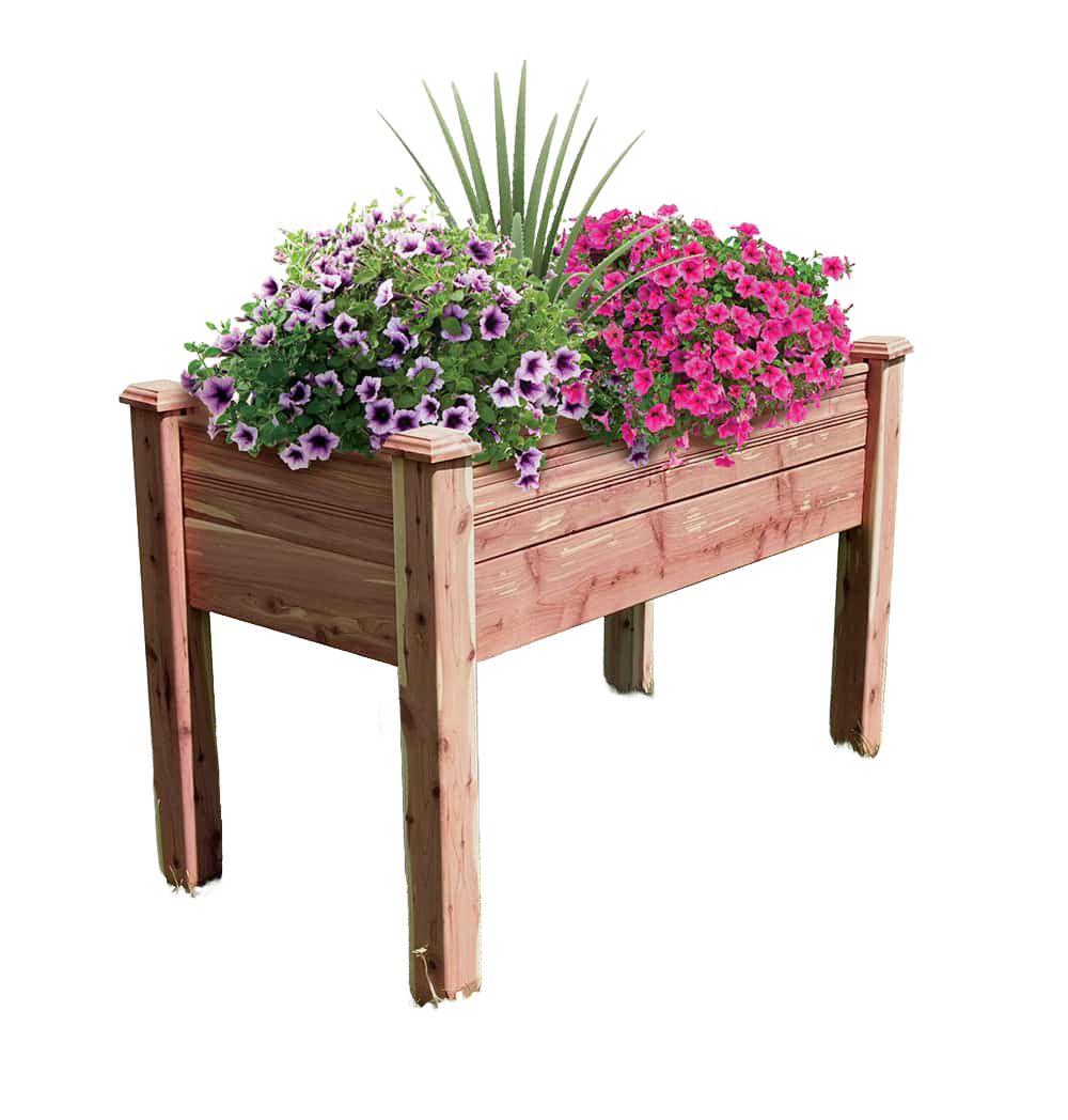 Cedar Elevated Garden Bed