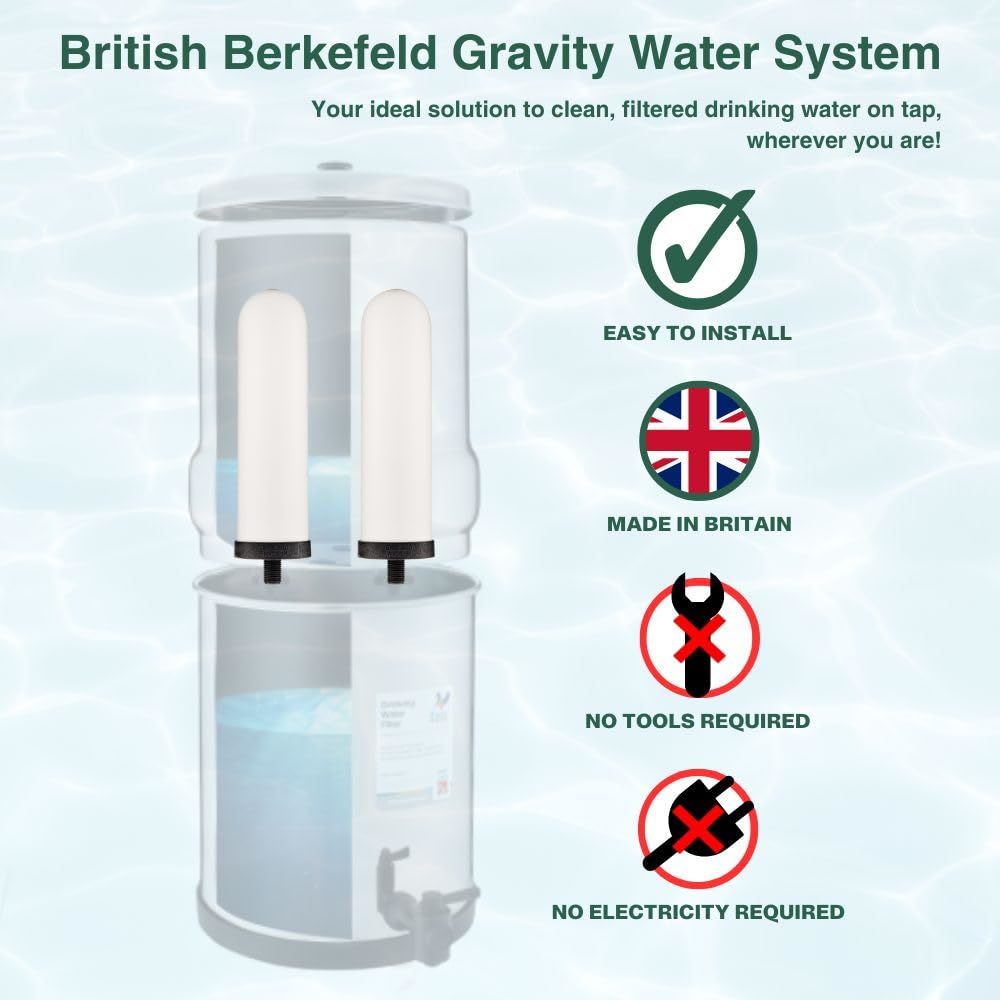 British Berkefeld Ultra Sterasyl Ceramic Water Filter