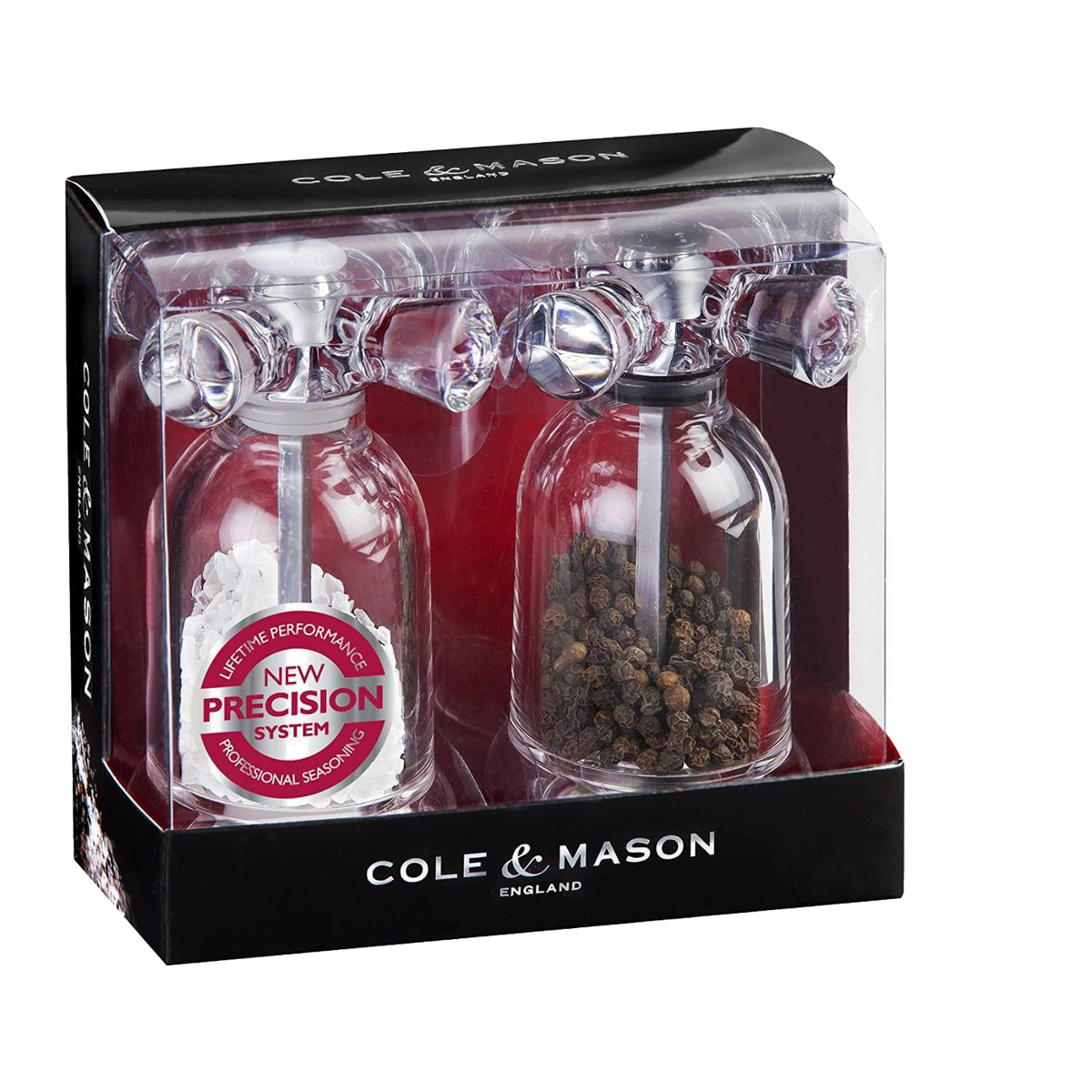 Faucet Salt and Pepper Mills