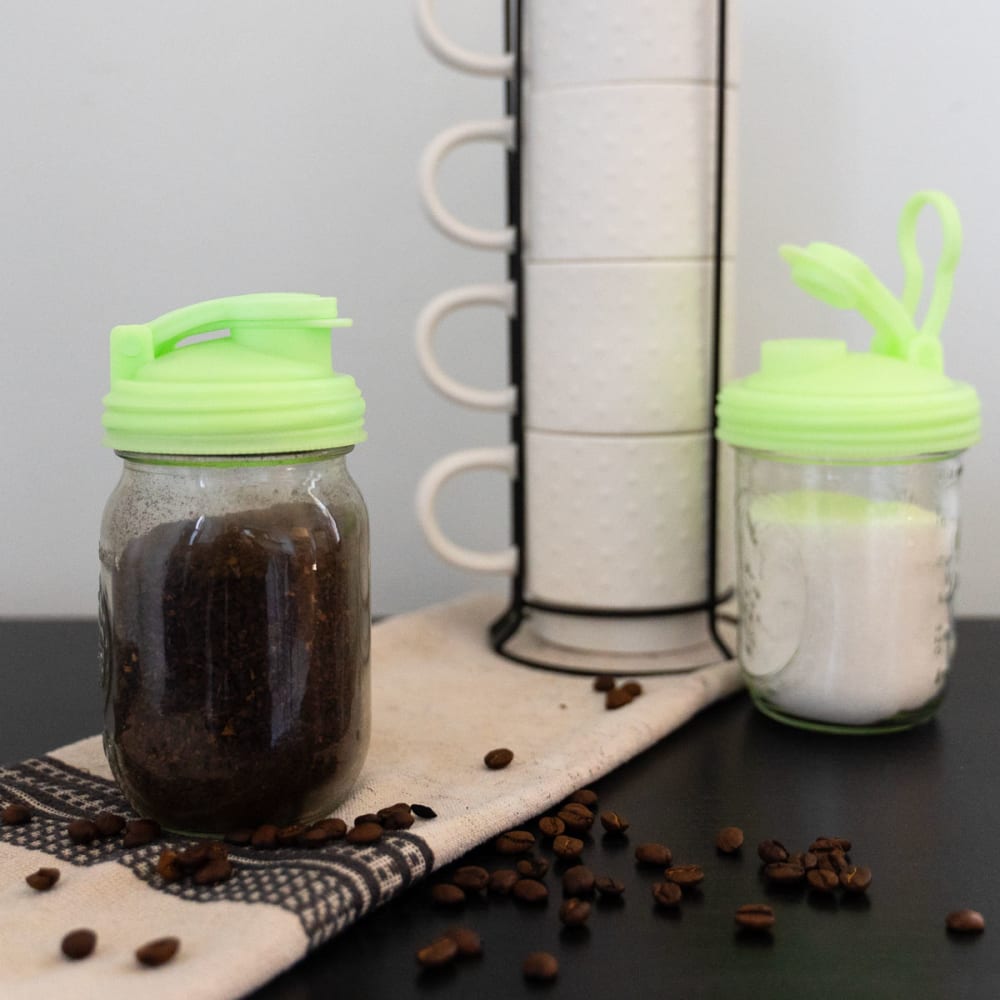 reCAP Mason Jar Pour Lid with Carry Loop - Wide Mouth