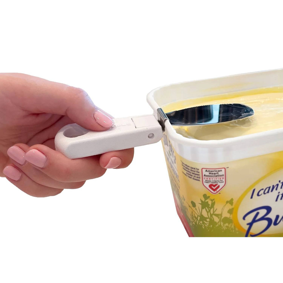 SnapAway Foldable, Attachable Butter Knife