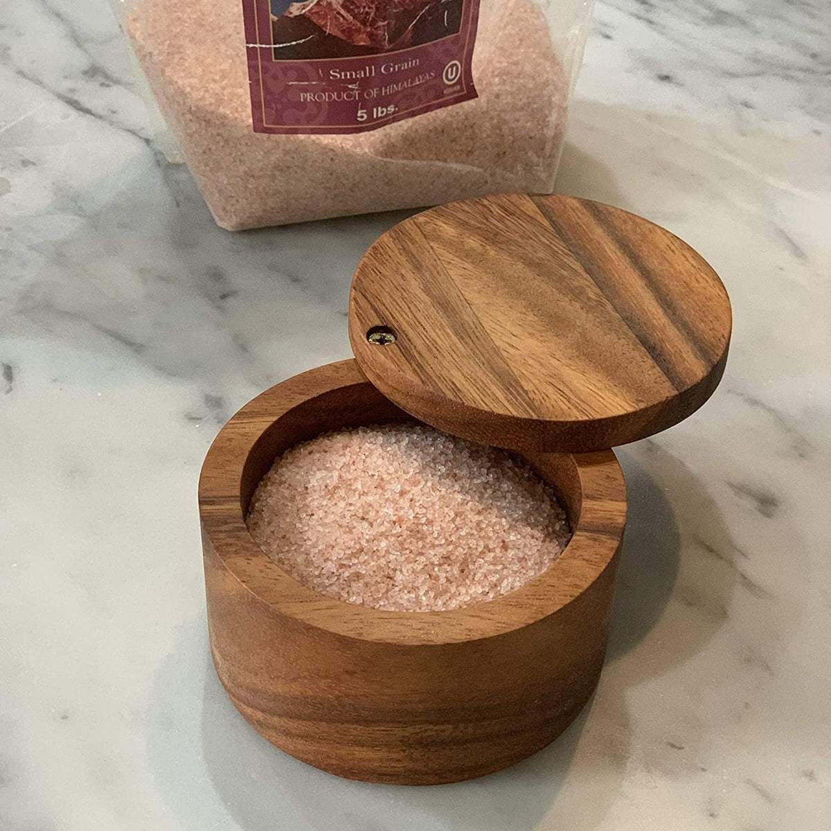 Wooden Salt Cellar