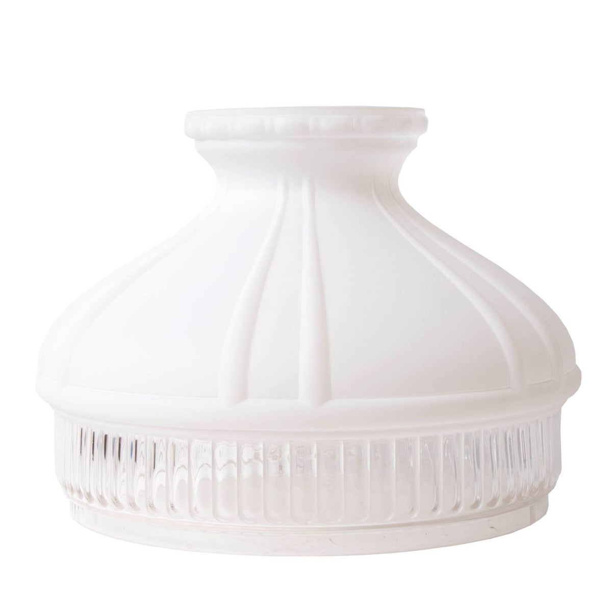 Aladdin Lincoln Drape Oil Lamp with White Top Shade
