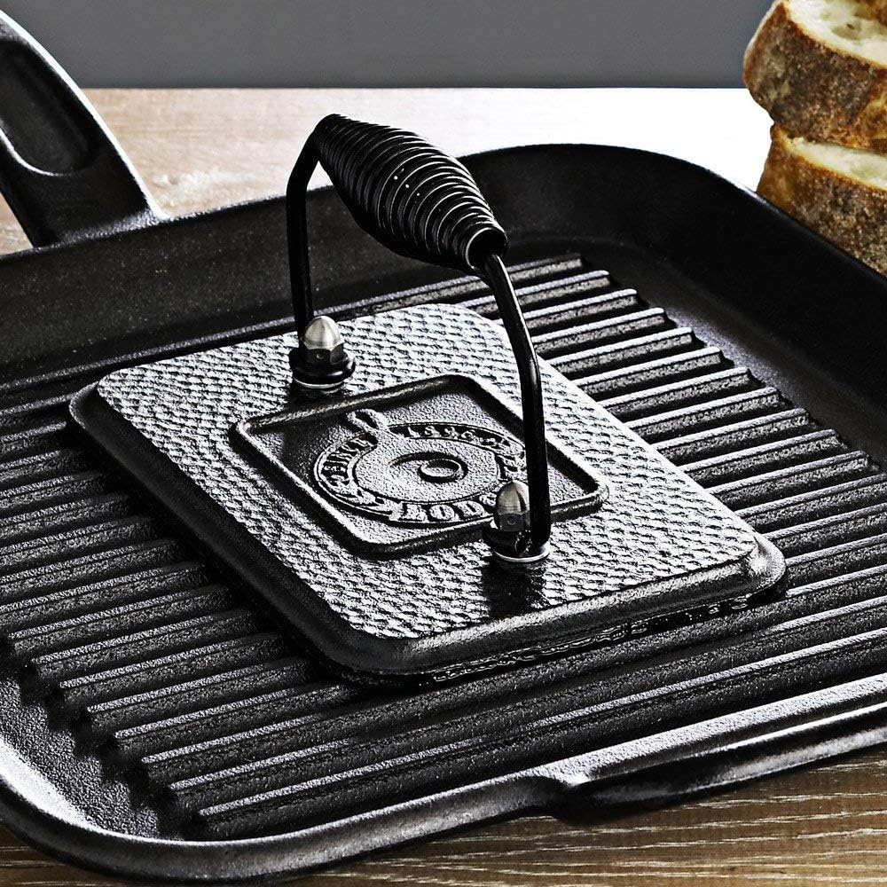 Lodge Cast Iron Rectangular Grill Press